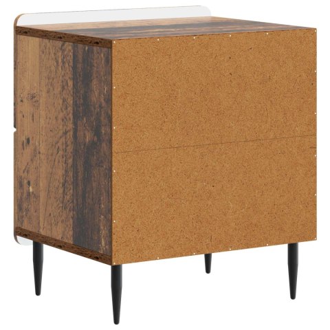 VidaXL Szafka Nocna Stare drewno 43 x 34,5 x 49,5 cm