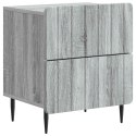 VidaXL Szafka Nocna Szary Sonoma 43 x 34,5 x 49,5 cm