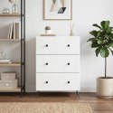 VidaXL Szafka z Szufladami 66 x 34,5 x 90 cm Drewno inżynieryjne