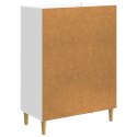 VidaXL Szafka z Szufladami Biały wysoki połysk 66 x 34,5 x 90 cm