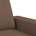 VidaXL Sofa 3-osobowa, brązowa, 180 cm, tapicerowana tkaniną