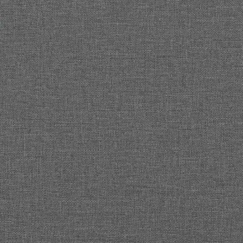 VidaXL Sofa 3-osobowa, ciemnoszara, 180 cm, tapicerowana tkaniną