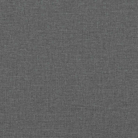 VidaXL Sofa 3-osobowa, ciemnoszara, 180 cm, tapicerowana tkaniną
