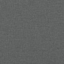 VidaXL Sofa 3-osobowa, ciemnoszara, 180 cm, tapicerowana tkaniną