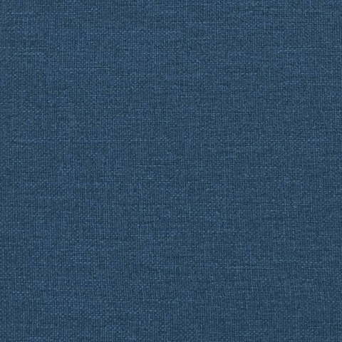 VidaXL Sofa 3-osobowa, niebieska, tapicerowana tkaniną