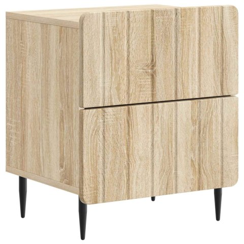 VidaXL Szafka Nocna dąb Sonoma 43 x 34,5 x 49,5 cm Drewno inżynieryjne