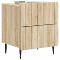VidaXL Szafka Nocna dąb Sonoma 43 x 34,5 x 49,5 cm Drewno inżynieryjne