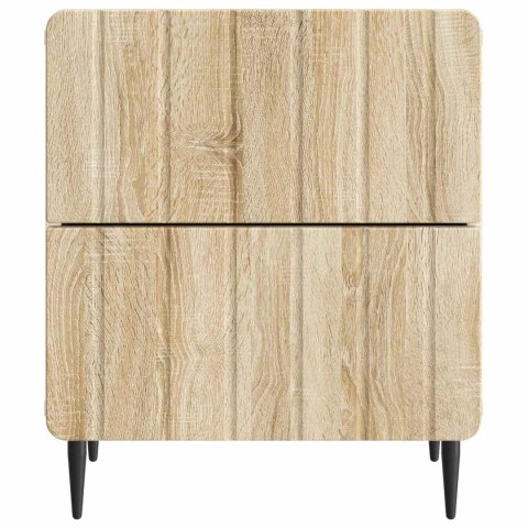 VidaXL Szafka Nocna dąb Sonoma 43 x 34,5 x 49,5 cm Drewno inżynieryjne