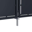VidaXL Brama ogrodowa stalowa 300x200 cm antracyt