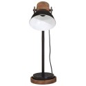 VidaXL Lampa stołowa, 25 W, czarna, 18x18x60 cm, E27