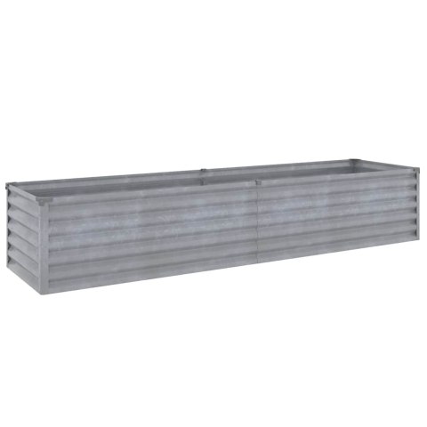 VidaXL Podwyższona grządka ogrodowa 194x50x36 cm, stal Corten