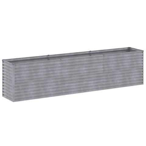 VidaXL Podwyższona grządka ogrodowa 291x50x69 cm, stal Corten