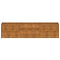 VidaXL Podwyższona grządka ogrodowa 291x50x69 cm, stal Corten