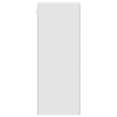 VidaXL Szafka ścienna Biały wysoki połysk 66 x 34,5 x 90 cm