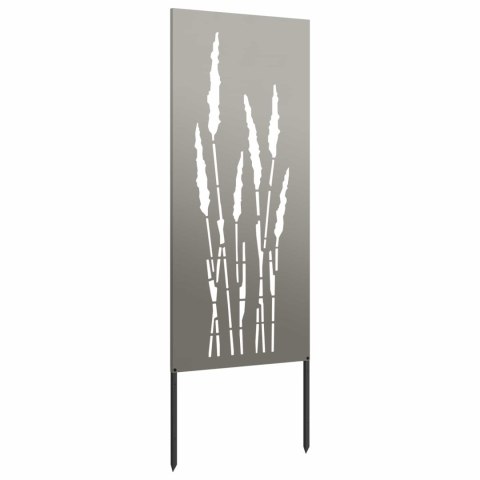 VidaXL Ekran zapewniający prywatność w ogrodzie Rdzawy 50 x 140 cm