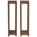 VidaXL Stojak na rośliny 2 szt. naturalny 25 x 25 x 100 cm