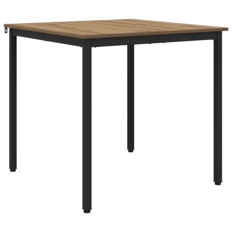 VidaXL Stoły do jadalni 80 x 80 x 75 cm Drewno inżynieryjne Kwadrat