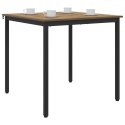 VidaXL Stoły do jadalni 80 x 80 x 75 cm Drewno inżynieryjne Kwadrat