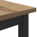 VidaXL Stoły do jadalni 80 x 80 x 75 cm Drewno inżynieryjne Kwadrat
