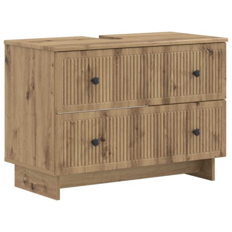 VidaXL Szafka pod umywalkę EDE Dąb artisan 82 x 41 x 59 cm
