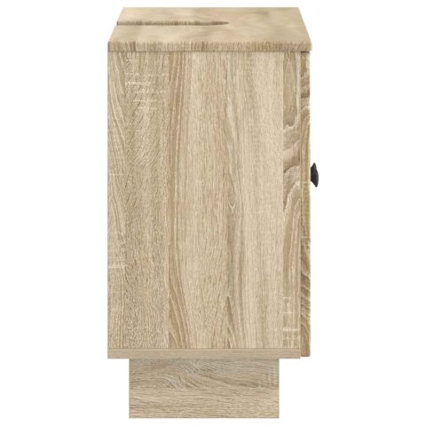 VidaXL Szafka pod umywalkę EDE dąb Sonoma 59,5 x 31,5 x 59 cm