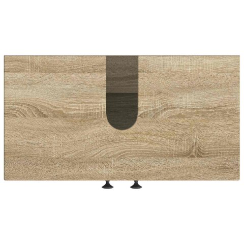 VidaXL Szafka pod umywalkę EDE dąb Sonoma 59,5 x 31,5 x 59 cm