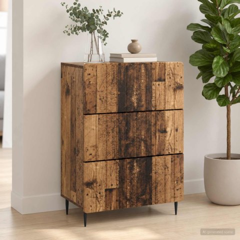 VidaXL Szafka z Szufladami 66 x 34,5 x 92 cm Drewno inżynieryjne