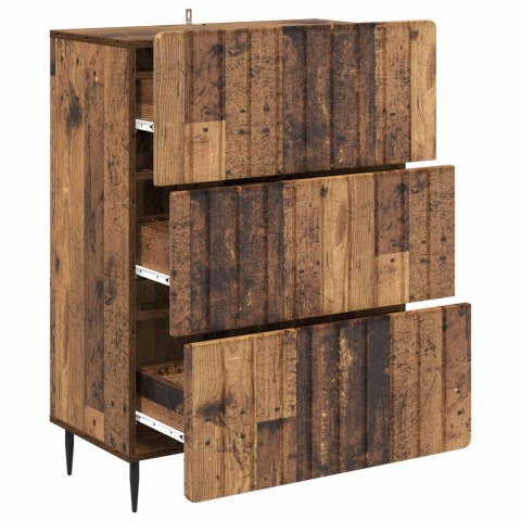 VidaXL Szafka z Szufladami 66 x 34,5 x 92 cm Drewno inżynieryjne