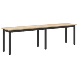 VidaXL ławka Sonoma 160 x 35 x 45 cm Drewno inżynieryjne