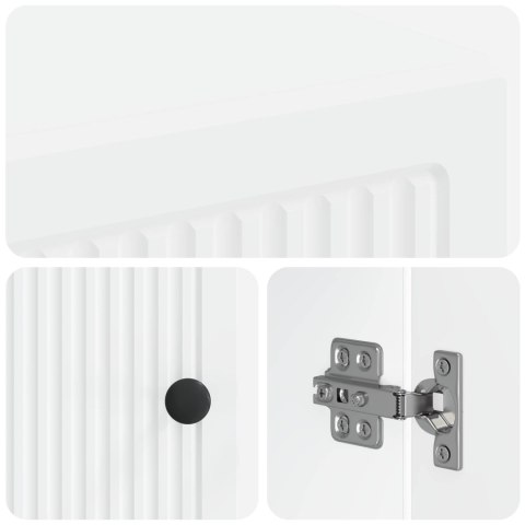 VidaXL Szafka na buty EDE 59,5 x 39,5 x 90 cm Drewno inżynieryjne