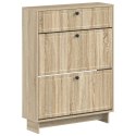 VidaXL Szafka na buty EDE 78 x 24 x 103 cm Drewno inżynieryjne