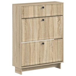 VidaXL Szafka na buty EDE 78 x 24 x 103 cm Drewno inżynieryjne