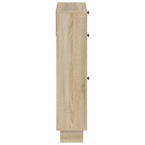 VidaXL Szafka na buty EDE 78 x 24 x 103 cm Drewno inżynieryjne
