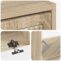 VidaXL Szafka na buty EDE 78 x 24 x 103 cm Drewno inżynieryjne