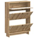 VidaXL Szafka na buty EDE 78 x 24 x 103 cm Drewno inżynieryjne