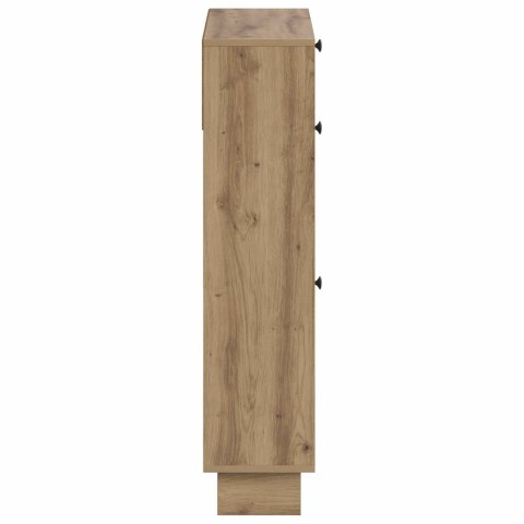 VidaXL Szafka na buty EDE 78 x 24 x 103 cm Drewno inżynieryjne