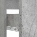 VidaXL Szafka pod umywalkę ALKMAAR Betonowy szary 82 x 41 x 59 cm