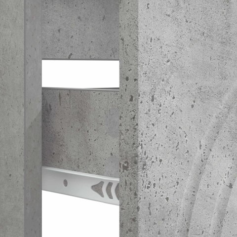 VidaXL Szafka pod umywalkę ALKMAAR Betonowy szary 82 x 41 x 59 cm