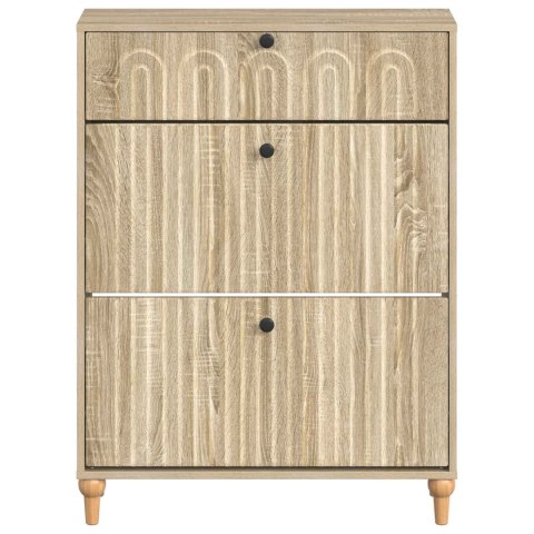 SZAFKA NA BUTY ALKMAAR 78 X 24 X 103 CM DREWNO INŻYNIERYJNE