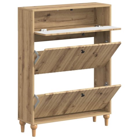 SZAFKA NA BUTY ALKMAAR 78 X 24 X 103 CM DREWNO INŻYNIERYJNE