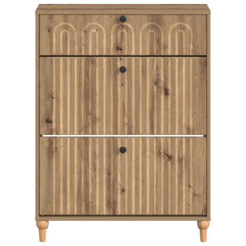 SZAFKA NA BUTY ALKMAAR 78 X 24 X 103 CM DREWNO INŻYNIERYJNE