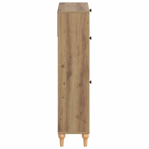 SZAFKA NA BUTY ALKMAAR 78 X 24 X 103 CM DREWNO INŻYNIERYJNE