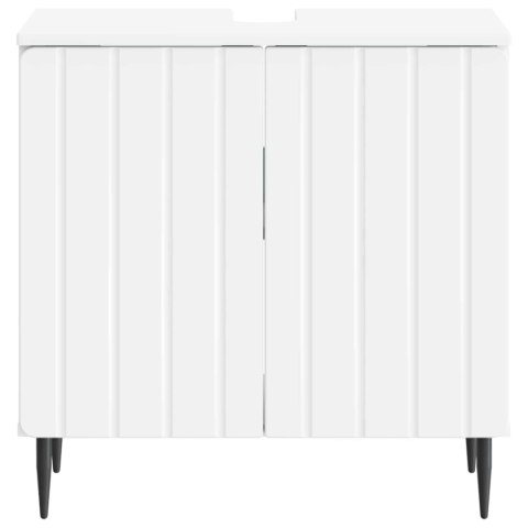 VidaXL Szafka pod umywalkę ZWOLLE Biały 59,5 x 31,5 x 59 cm