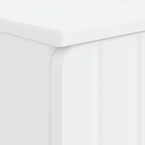 VidaXL Szafka pod umywalkę ZWOLLE Biały 59,5 x 31,5 x 59 cm