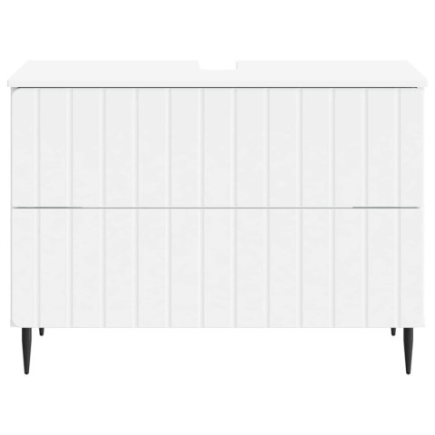 VidaXL Szafka pod umywalkę ZWOLLE Biały 82 x 41 x 58,5 cm