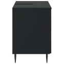 VidaXL Szafka pod umywalkę ZWOLLE Czarny 82 x 41 x 58,5 cm