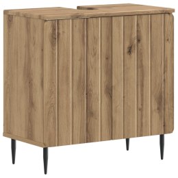 VidaXL Szafka pod umywalkę ZWOLLE Dąb artisan 59,5 x 31,5 x 59 cm
