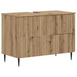 VidaXL Szafka pod umywalkę ZWOLLE Dąb artisan 82 x 41 x 58,5 cm