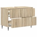 VidaXL Szafka pod umywalkę ZWOLLE dąb Sonoma 82 x 41 x 58,5 cm