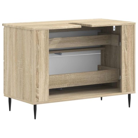 VidaXL Szafka pod umywalkę ZWOLLE dąb Sonoma 82 x 41 x 58,5 cm